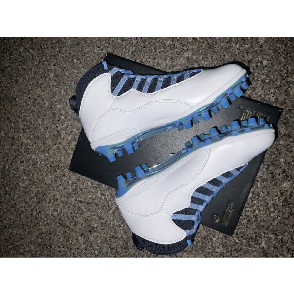JORDAN 10 SUPERBAD UNC TAR HEELS PLAYER EXCLUSIVE* DC1136-144 SIZE 10.5‎ NO LID